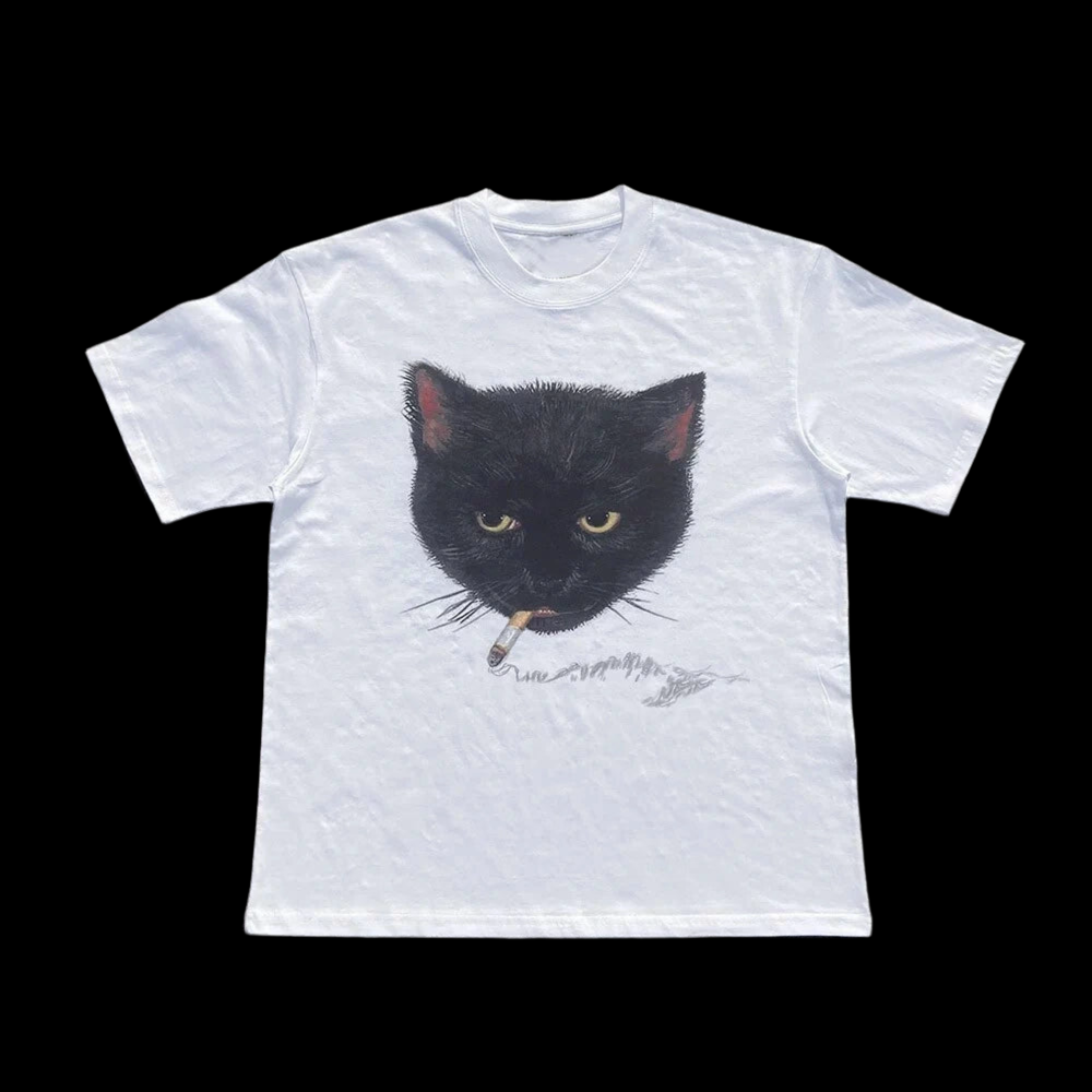 CIGAR CAT TEE