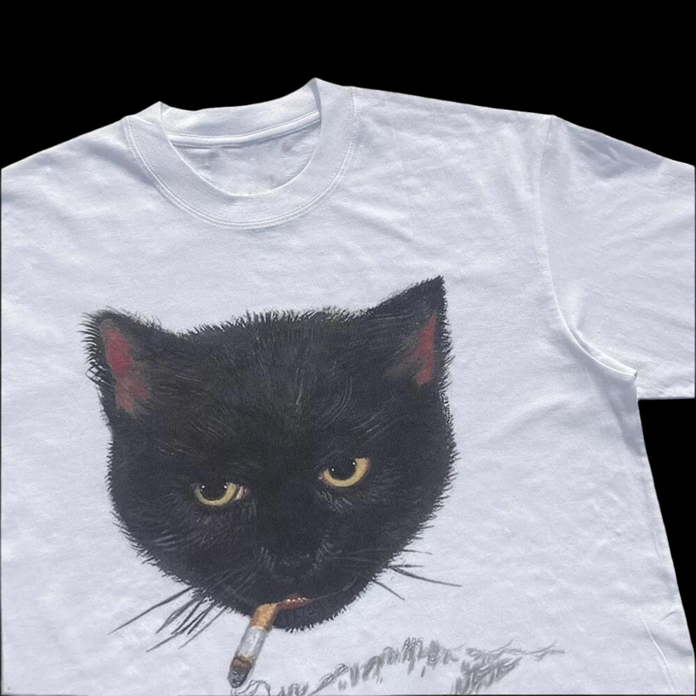 CIGAR CAT TEE