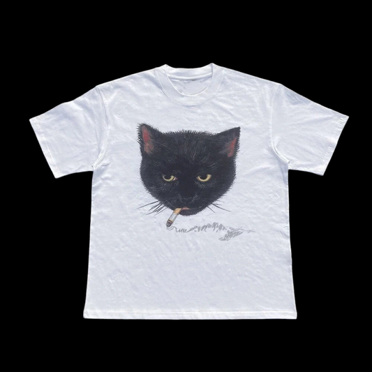 CIGAR CAT TEE