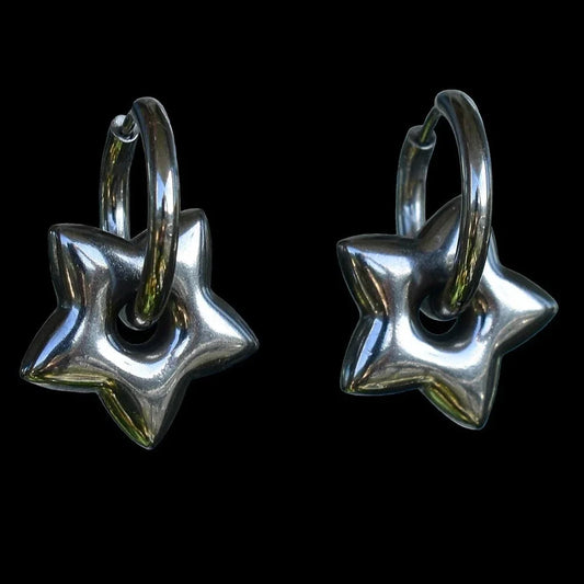CHUNKY STAR EARRINGS